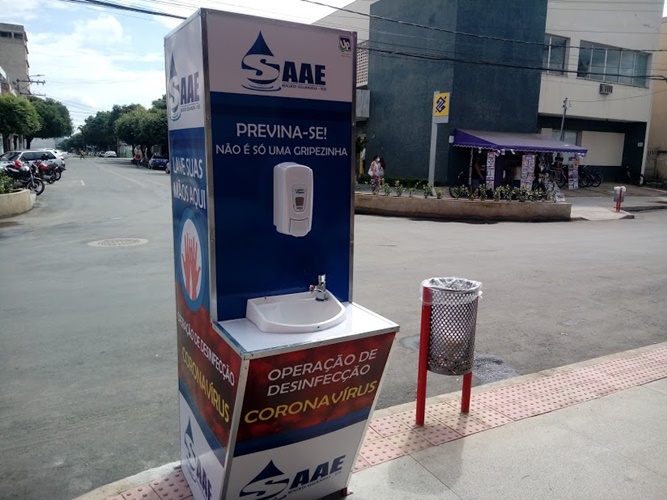 SAAE Instala lavatórios no Centro de Baixo Guandu para combater a Covid19. A Tribuna do Vale SAAE Instala lavatórios no Centro de Baixo Guandu para combater a Covid19. A Tribuna do Vale